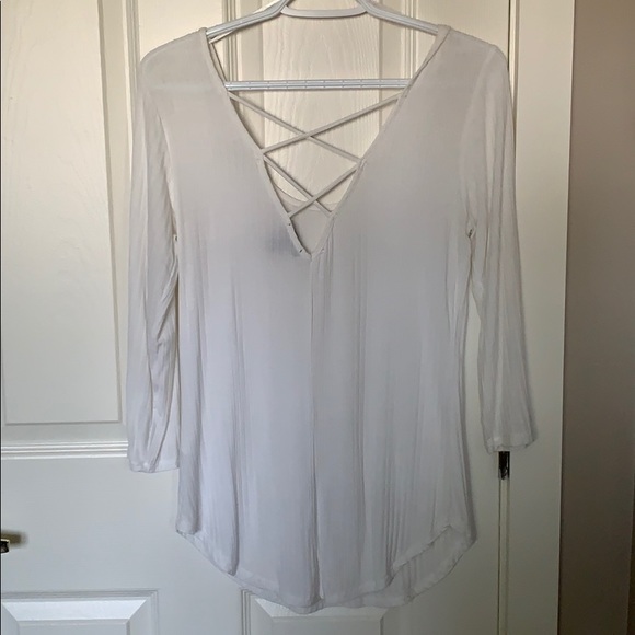 *SOLD* White Blouse - Picture 2 of 6